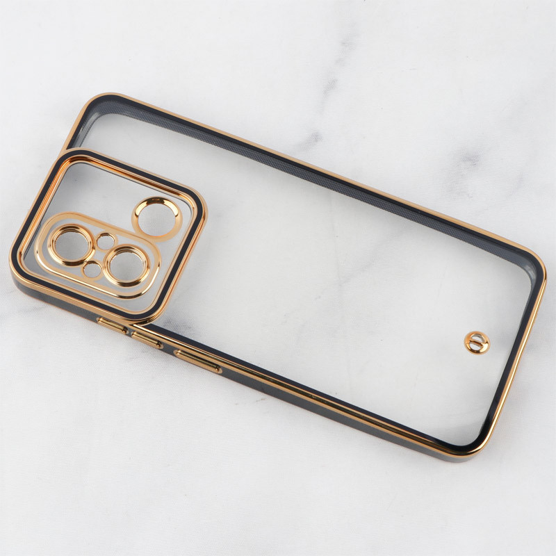قاب شفاف دور رنگی Space محافظ لنزدار Xiaomi Redmi 12C