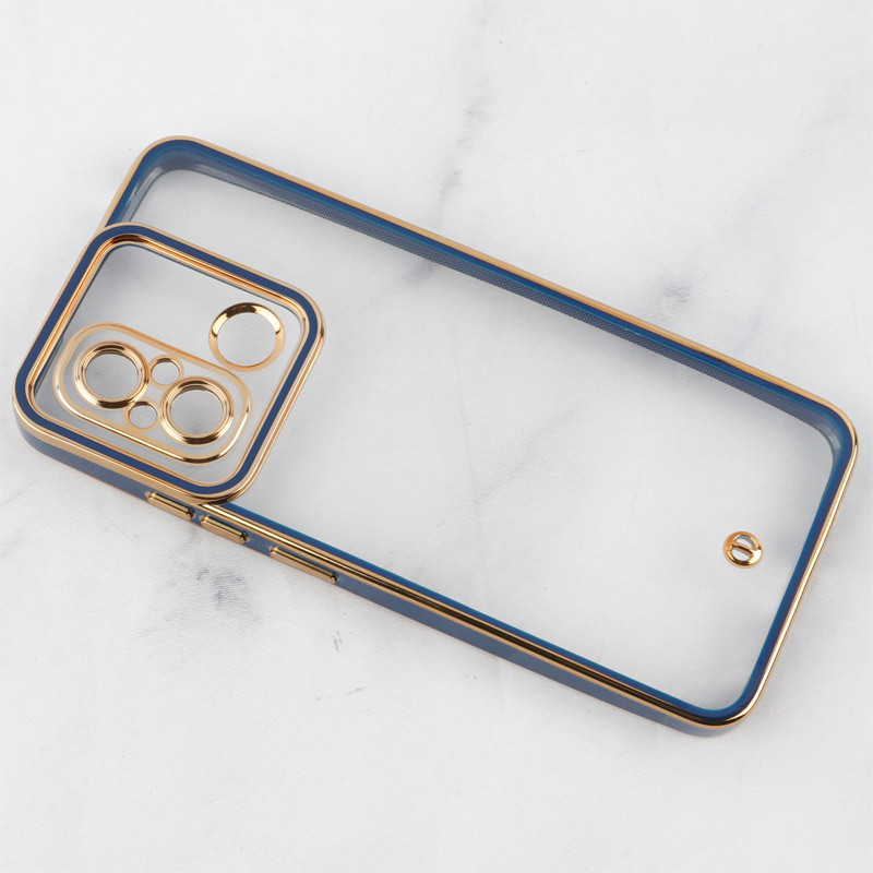 قاب شفاف دور رنگی Space محافظ لنزدار Xiaomi Redmi 12C