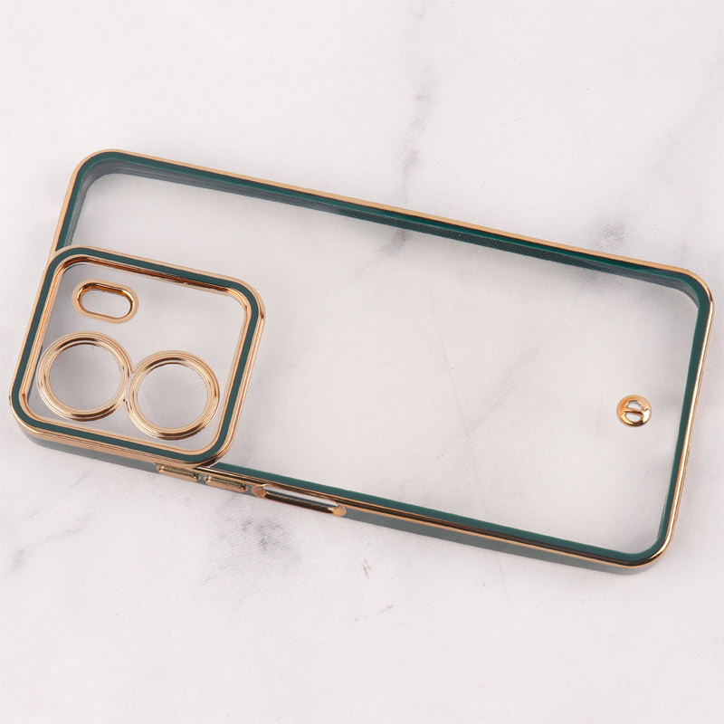 قاب شفاف دور رنگی Space محافظ لنزدار Xiaomi Redmi 13C