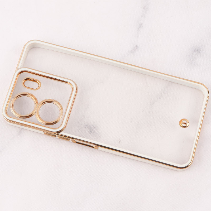 قاب شفاف دور رنگی Space محافظ لنزدار Xiaomi Redmi 13C