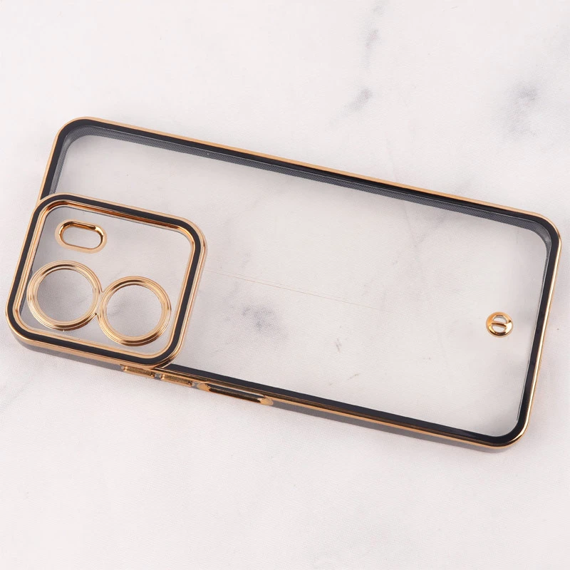قاب شفاف دور رنگی Space محافظ لنزدار Xiaomi Redmi 13C