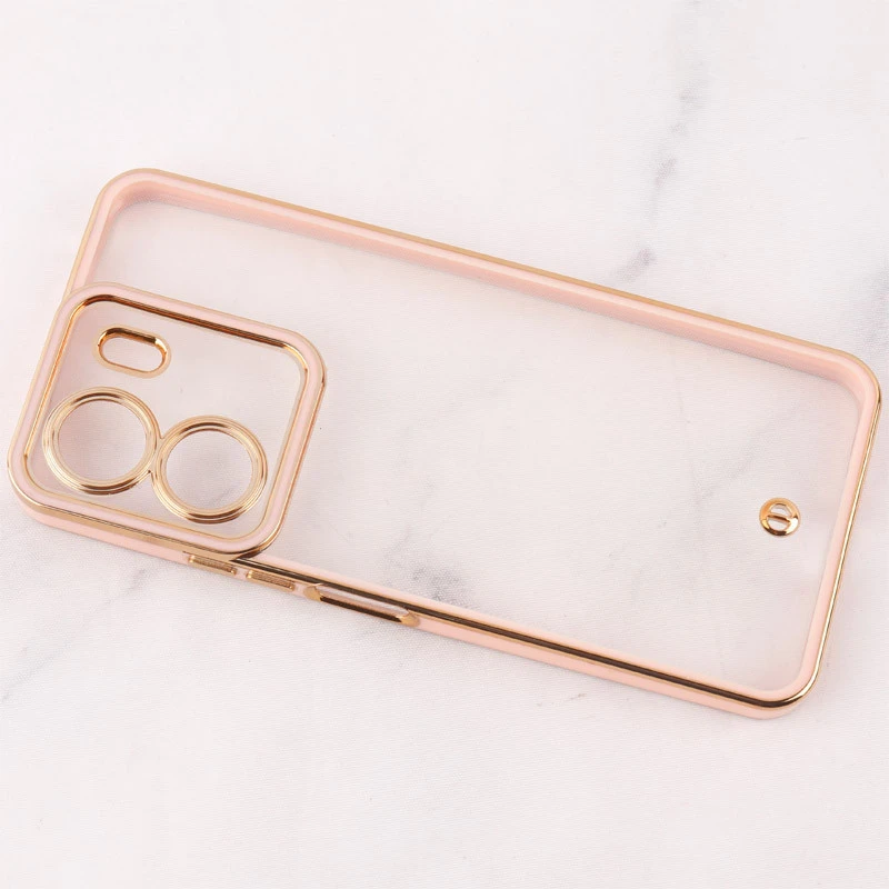 قاب شفاف دور رنگی Space محافظ لنزدار Xiaomi Redmi 13C