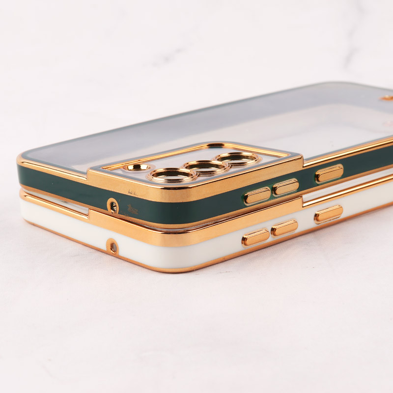 قاب شفاف دور رنگی Space محافظ لنزدار Samsung Galaxy S21 FE 5G