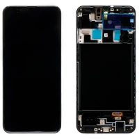 تاچ و ال سی دی اورجینال Samsung Galaxy A20 سرویس پک به همراه فریم