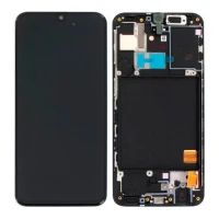 تاچ و ال سی دی اورجینال Samsung Galaxy A31 سرویس پک به همراه فریم