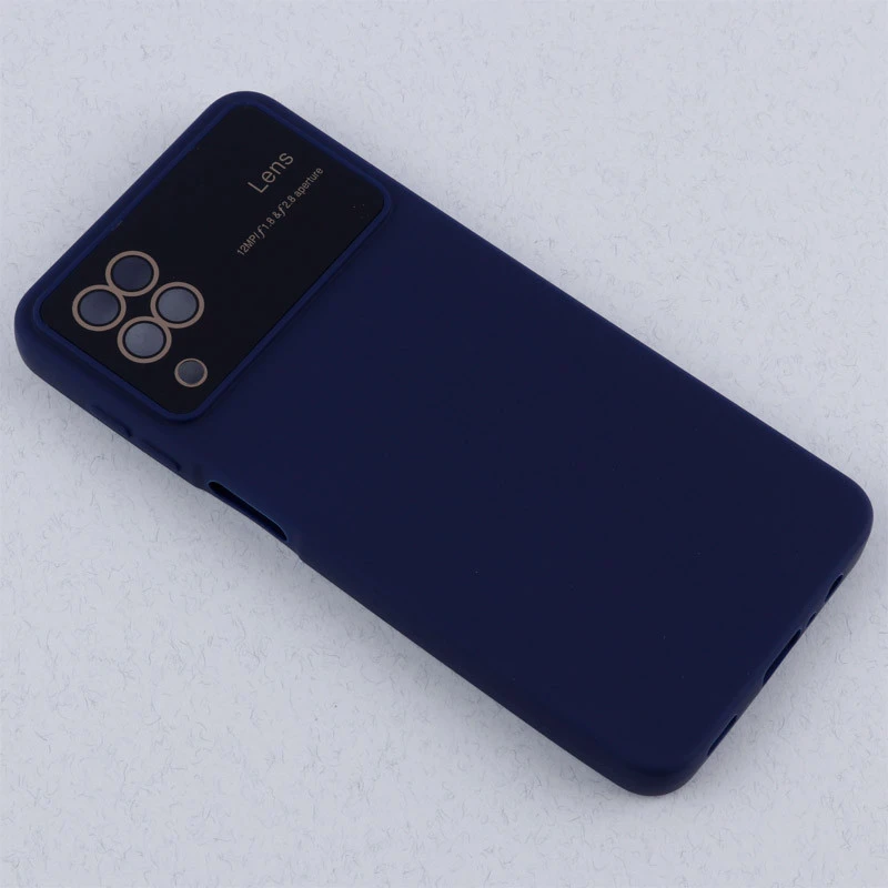 قاب سیلیکونی Lens Aperture محافظ لنزدار Samsung Galaxy A12 / M12