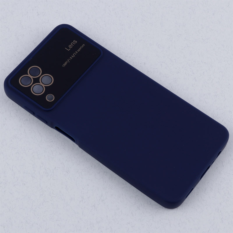 قاب سیلیکونی Lens Aperture محافظ لنزدار Samsung Galaxy A12 / M12