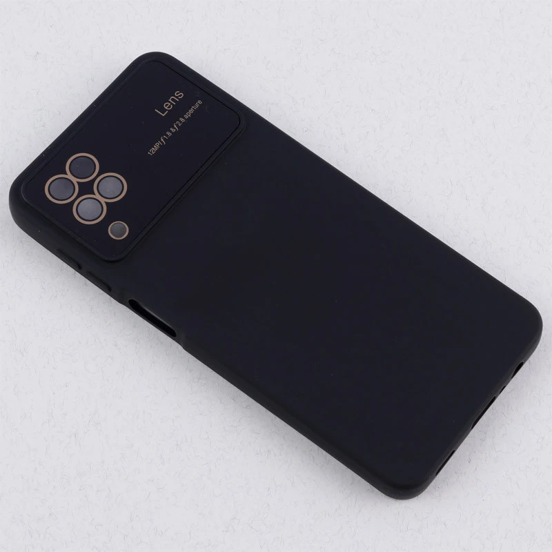 قاب سیلیکونی Lens Aperture محافظ لنزدار Samsung Galaxy A12 / M12
