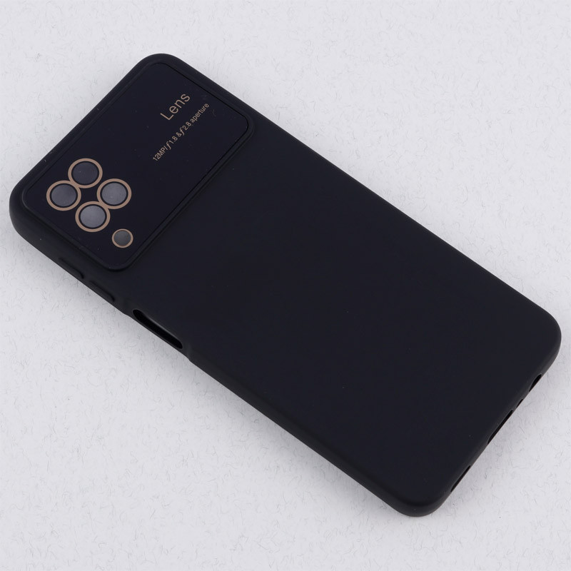 قاب سیلیکونی Lens Aperture محافظ لنزدار Samsung Galaxy A12 / M12