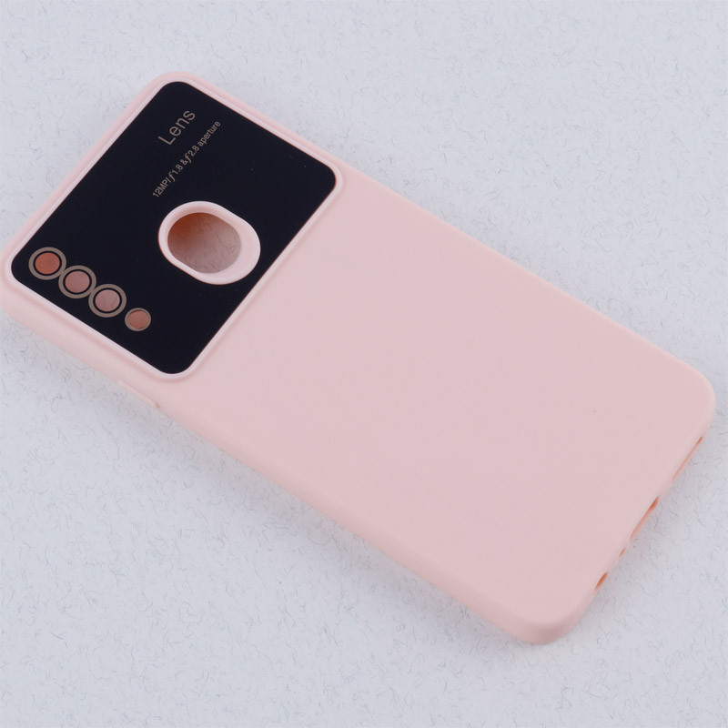 قاب سیلیکونی Lens Aperture محافظ لنزدار Samsung Galaxy A20s