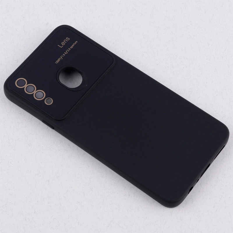 قاب سیلیکونی Lens Aperture محافظ لنزدار Samsung Galaxy A20s