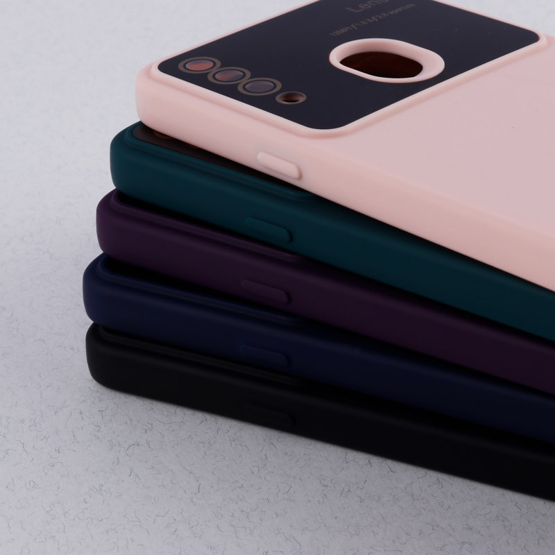 قاب سیلیکونی Lens Aperture محافظ لنزدار Samsung Galaxy A20s