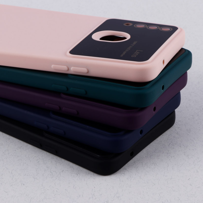 قاب سیلیکونی Lens Aperture محافظ لنزدار Samsung Galaxy A20s