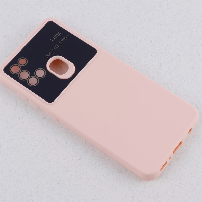 قاب سیلیکونی Lens Aperture محافظ لنزدار Samsung Galaxy A21s