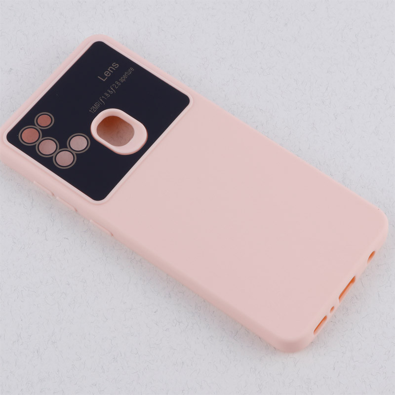 قاب سیلیکونی Lens Aperture محافظ لنزدار Samsung Galaxy A21s