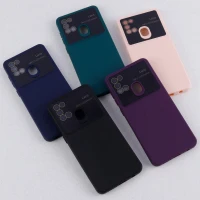 قاب سیلیکونی Lens Aperture محافظ لنزدار Samsung Galaxy A21s