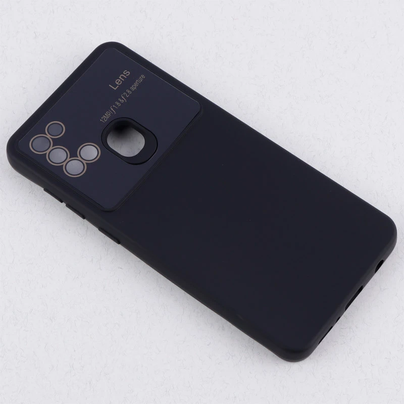 قاب سیلیکونی Lens Aperture محافظ لنزدار Samsung Galaxy A21s