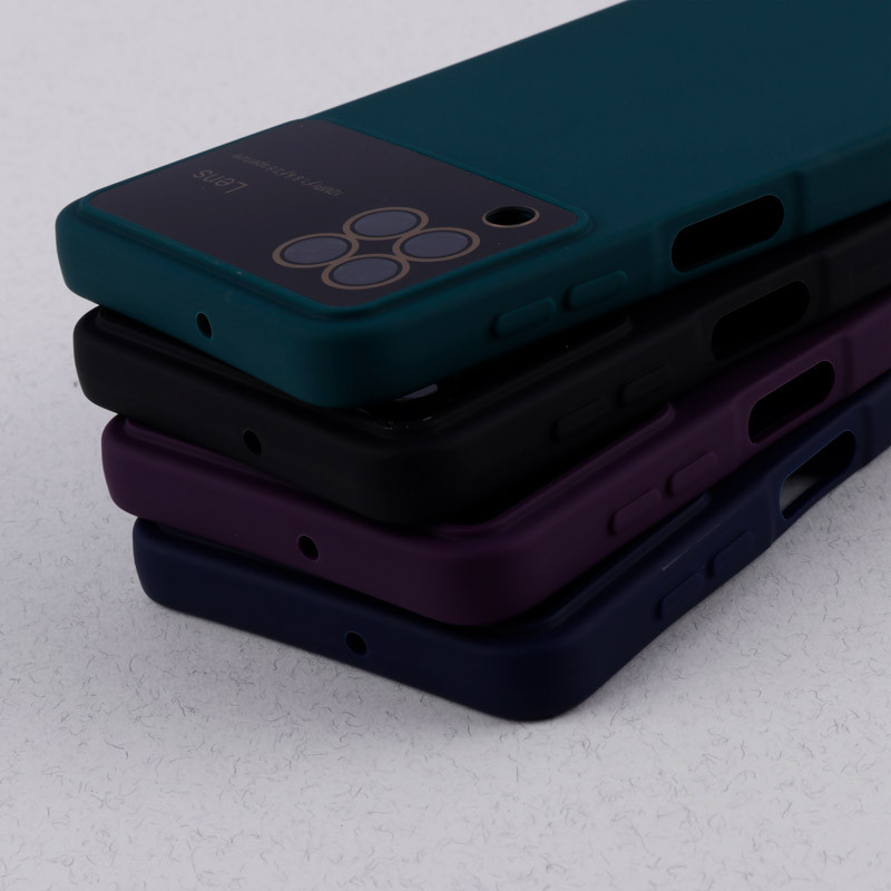 قاب سیلیکونی Lens Aperture محافظ لنزدار Samsung Galaxy A22 4G