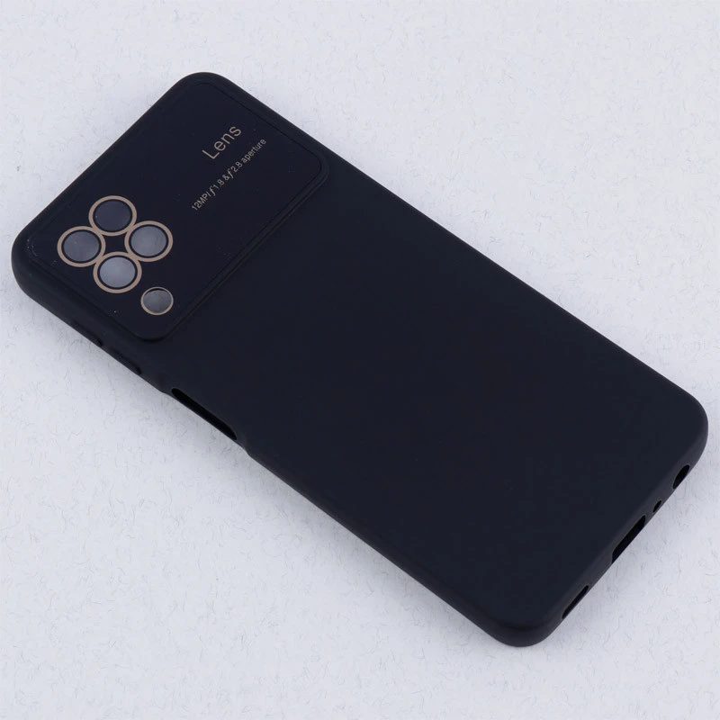 قاب سیلیکونی Lens Aperture محافظ لنزدار Samsung Galaxy A22 4G