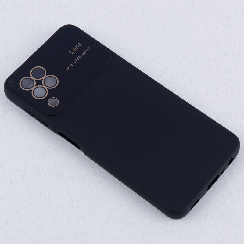 قاب سیلیکونی Lens Aperture محافظ لنزدار Samsung Galaxy A22 4G