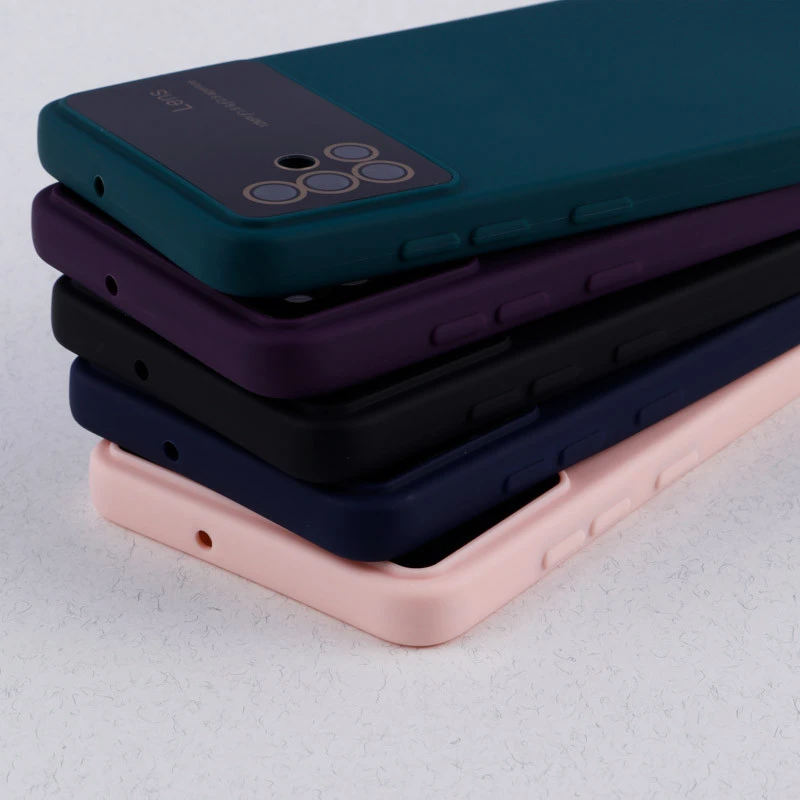 قاب سیلیکونی Lens Aperture محافظ لنزدار Samsung Galaxy A51