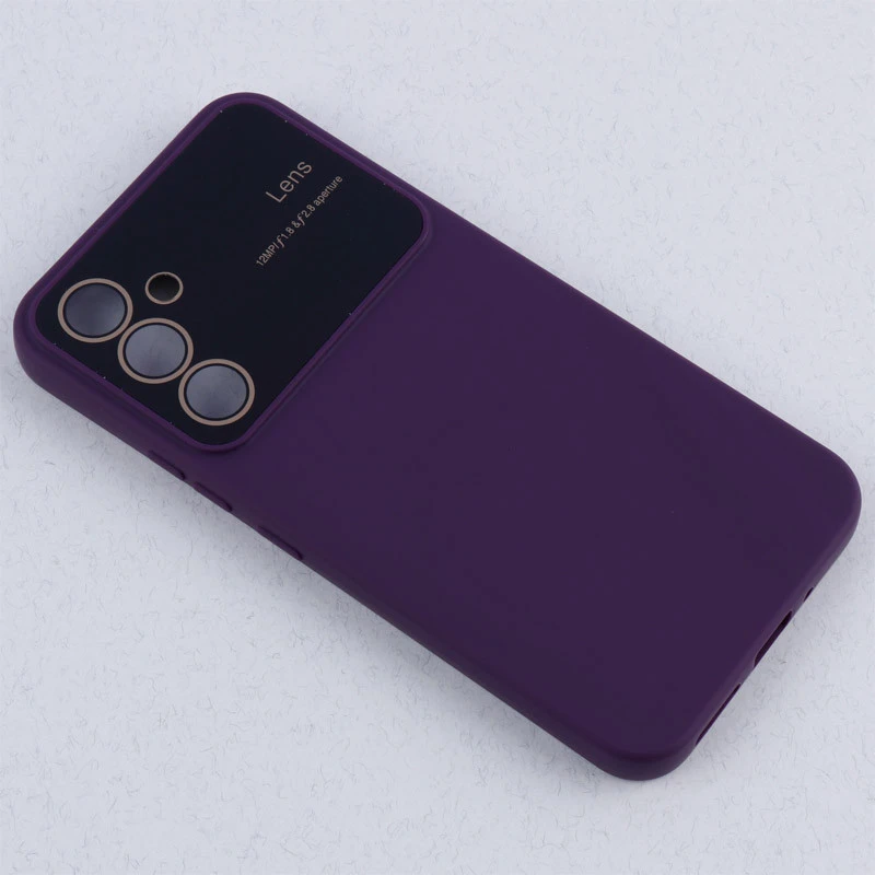 قاب سیلیکونی Lens Aperture محافظ لنزدار Samsung Galaxy A54