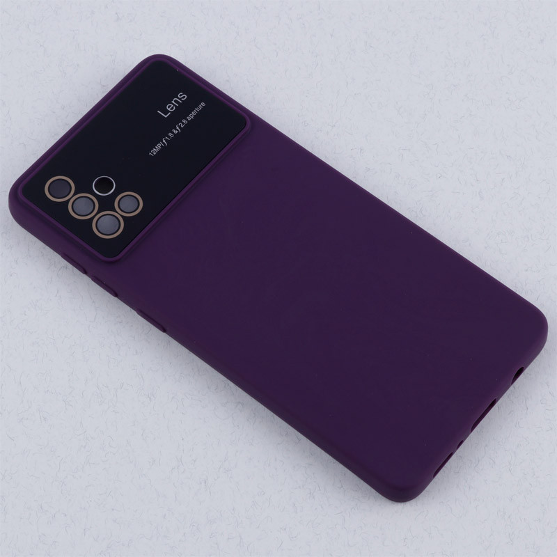 قاب سیلیکونی Lens Aperture محافظ لنزدار Samsung Galaxy A71