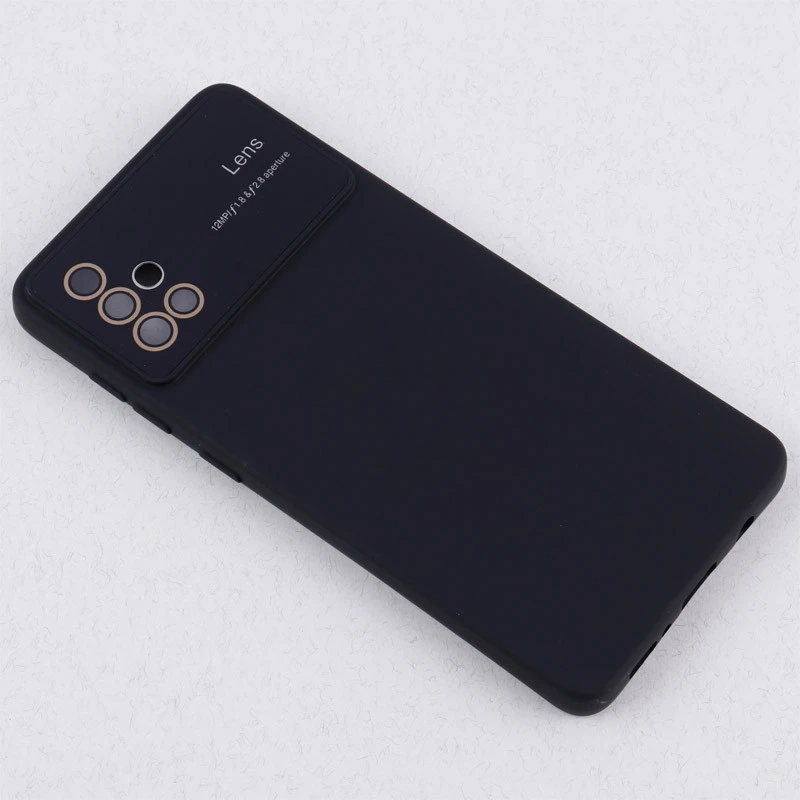 قاب سیلیکونی Lens Aperture محافظ لنزدار Samsung Galaxy A71