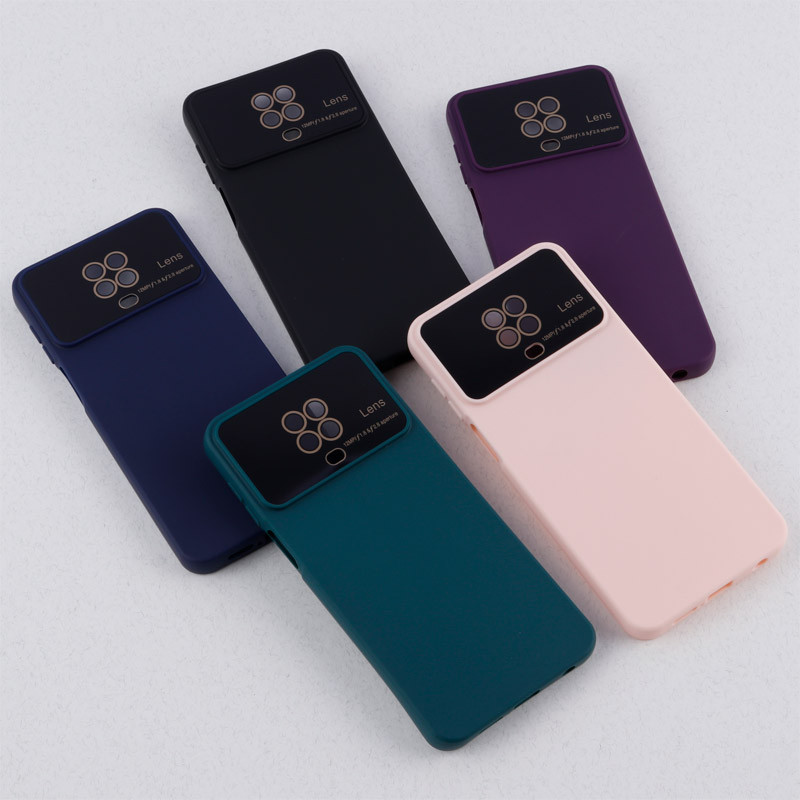 قاب سیلیکونی Lens Aperture محافظ لنزدار Xiaomi Redmi Note 9s