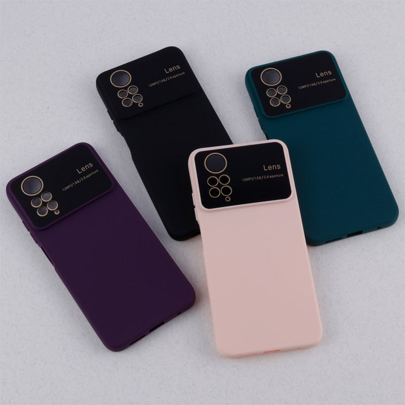 قاب سیلیکونی Lens Aperture محافظ لنزدار Xiaomi Redmi Note 11 4G
