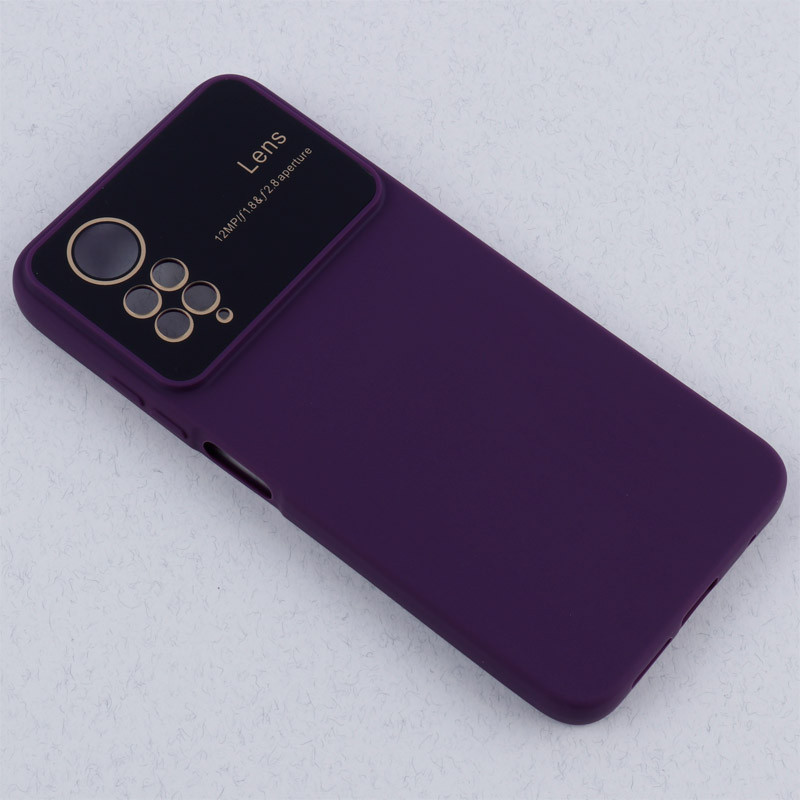 قاب سیلیکونی Lens Aperture محافظ لنزدار Xiaomi Redmi Note 11 4G