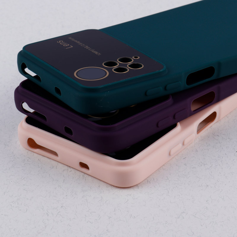 قاب سیلیکونی Lens Aperture محافظ لنزدار Xiaomi Redmi Note 11 4G