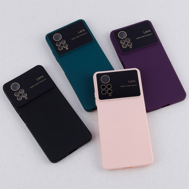 قاب سیلیکونی Lens Aperture محافظ لنزدار Xiaomi Redmi Note 11 Pro 4G