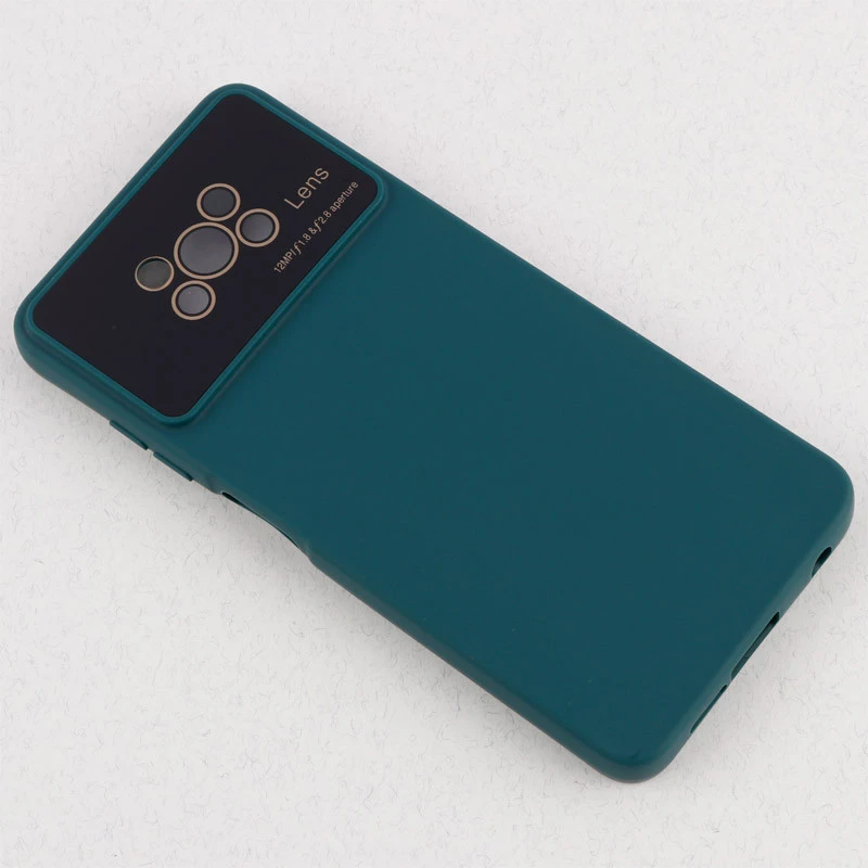 قاب سیلیکونی Lens Aperture محافظ لنزدار Xiaomi Poco X3 / X3 NFC / X3 pro