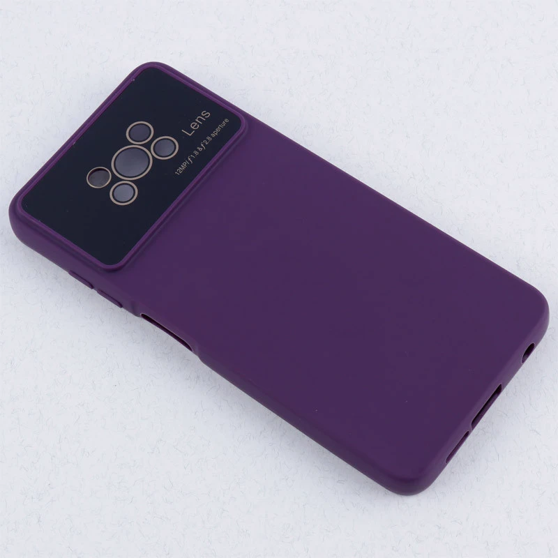قاب سیلیکونی Lens Aperture محافظ لنزدار Xiaomi Poco X3 / X3 NFC / X3 pro