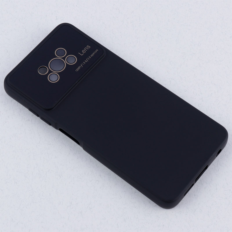 قاب سیلیکونی Lens Aperture محافظ لنزدار Xiaomi Poco X3 / X3 NFC / X3 pro