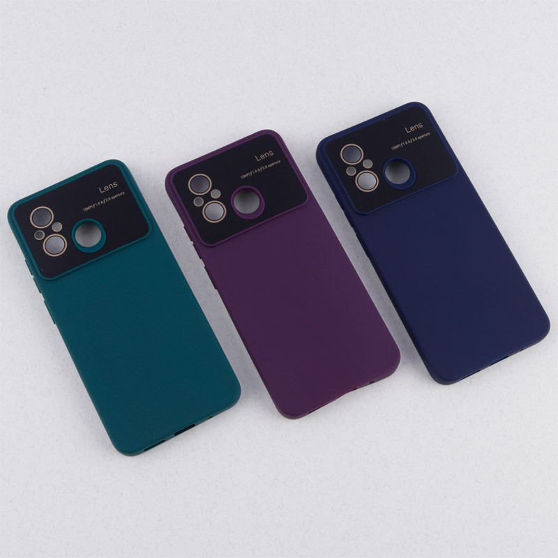 قاب سیلیکونی Lens Aperture محافظ لنزدار Xiaomi Redmi 12C