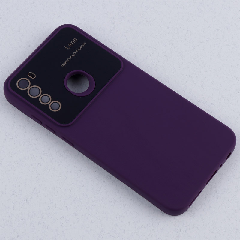قاب سیلیکونی Lens Aperture محافظ لنزدار Xiaomi Redmi Note 8