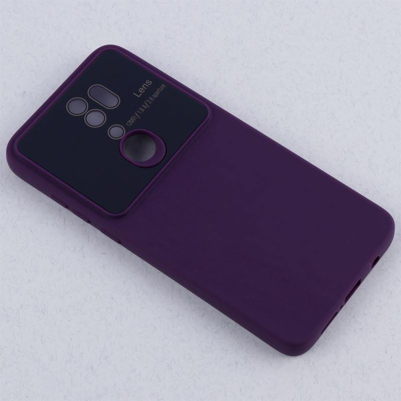 قاب سیلیکونی Lens Aperture محافظ لنزدار Xiaomi Redmi Note 8 Pro