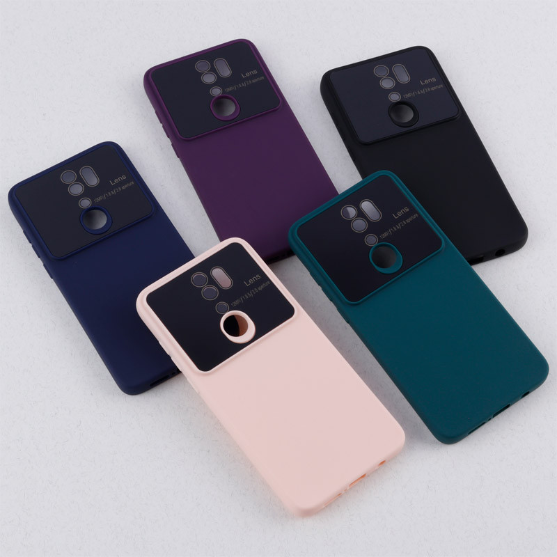 قاب سیلیکونی Lens Aperture محافظ لنزدار Xiaomi Redmi Note 8 Pro