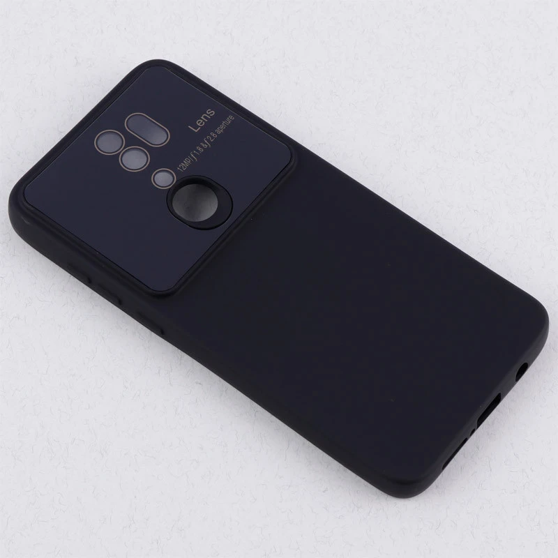 قاب سیلیکونی Lens Aperture محافظ لنزدار Xiaomi Redmi Note 8 Pro