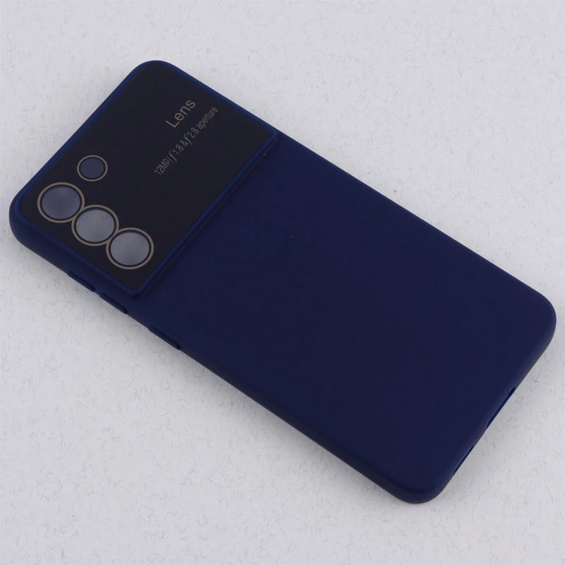 قاب سیلیکونی Lens Aperture محافظ لنزدار Samsung Galaxy S21 FE 5G