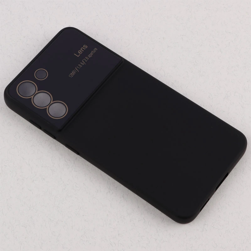 قاب سیلیکونی Lens Aperture محافظ لنزدار Samsung Galaxy S21 FE 5G