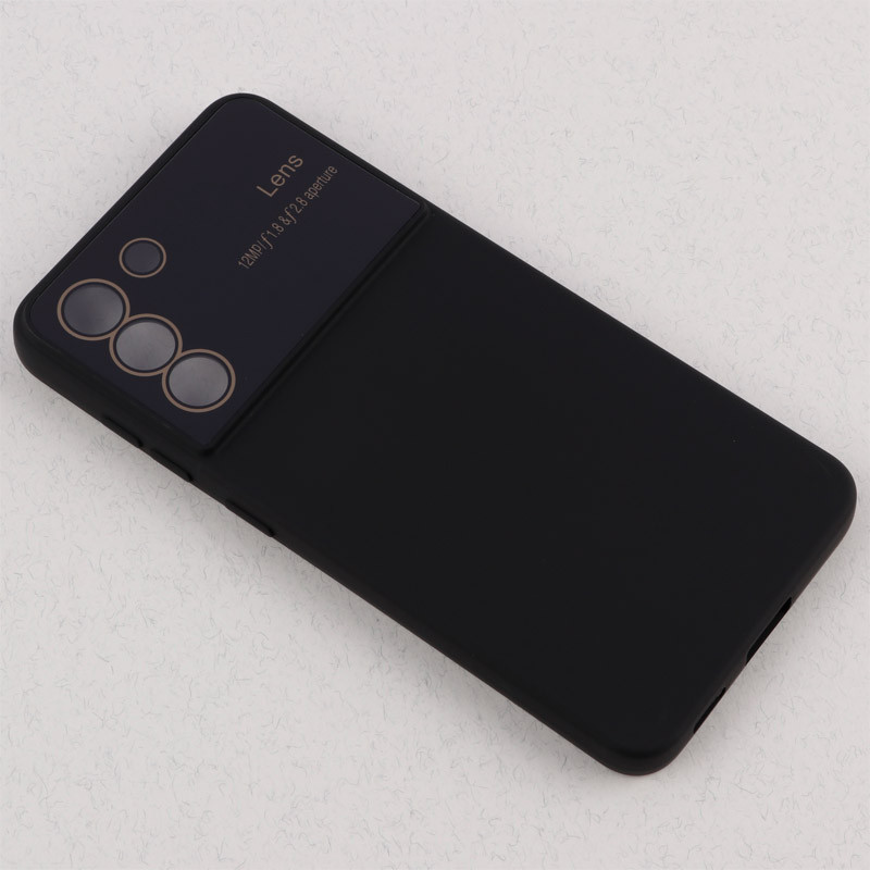 قاب سیلیکونی Lens Aperture محافظ لنزدار Samsung Galaxy S21 FE 5G