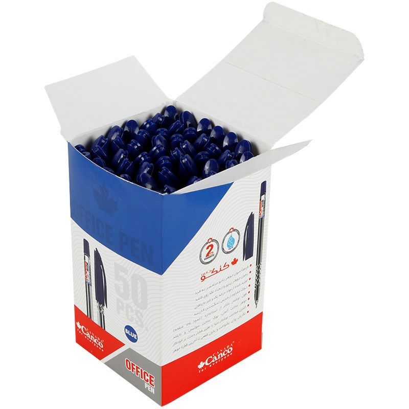 خودکار کنکو Canco Office Pen 1mm بسته 50 عددی