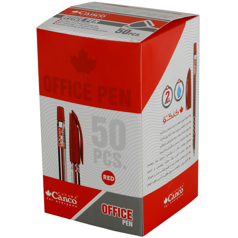 خودکار کنکو Canco Office-pen 0.7mm بسته 50 عددی