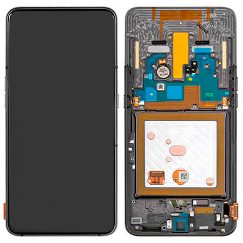 تاچ و ال سی دی اورجینال Samsung Galaxy A80 سرویس پک به همراه فریم