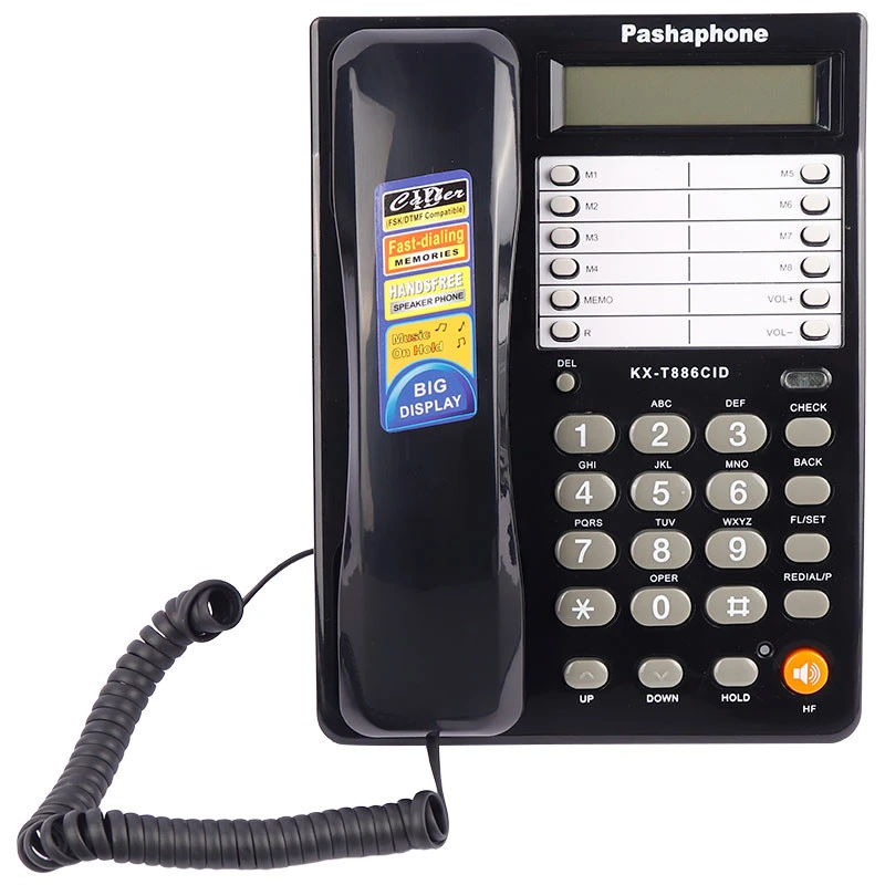 تلفن رومیزی پاشافون Pashaphone KX-T886CID