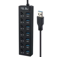 هاب 7 پورت USB 3.0 کی نت H9 K-HUAMH907