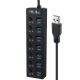 هاب 7 پورت USB 3.0 کی نت H9 K-HUAMH907